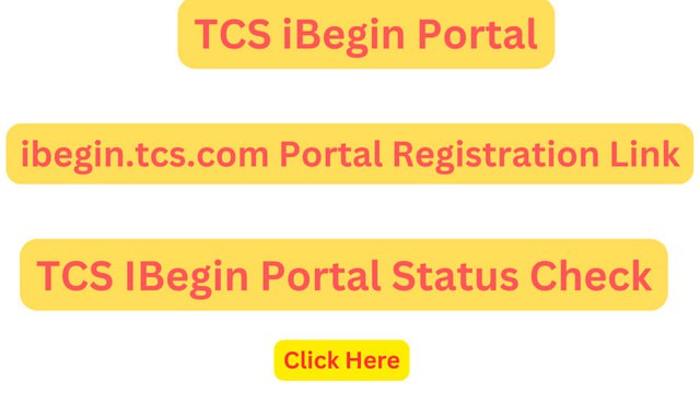 TCS IBegin Portal Registration, Login, Status Check, Offer Letter