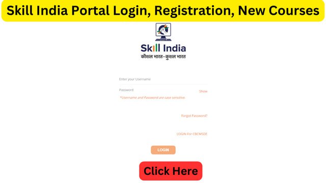 Skill India Portal Login, Registration, Courses, Certificate Download