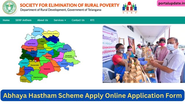 Telangana Abhaya Hastham Scheme Apply Online 2024 Application Form PDF Download